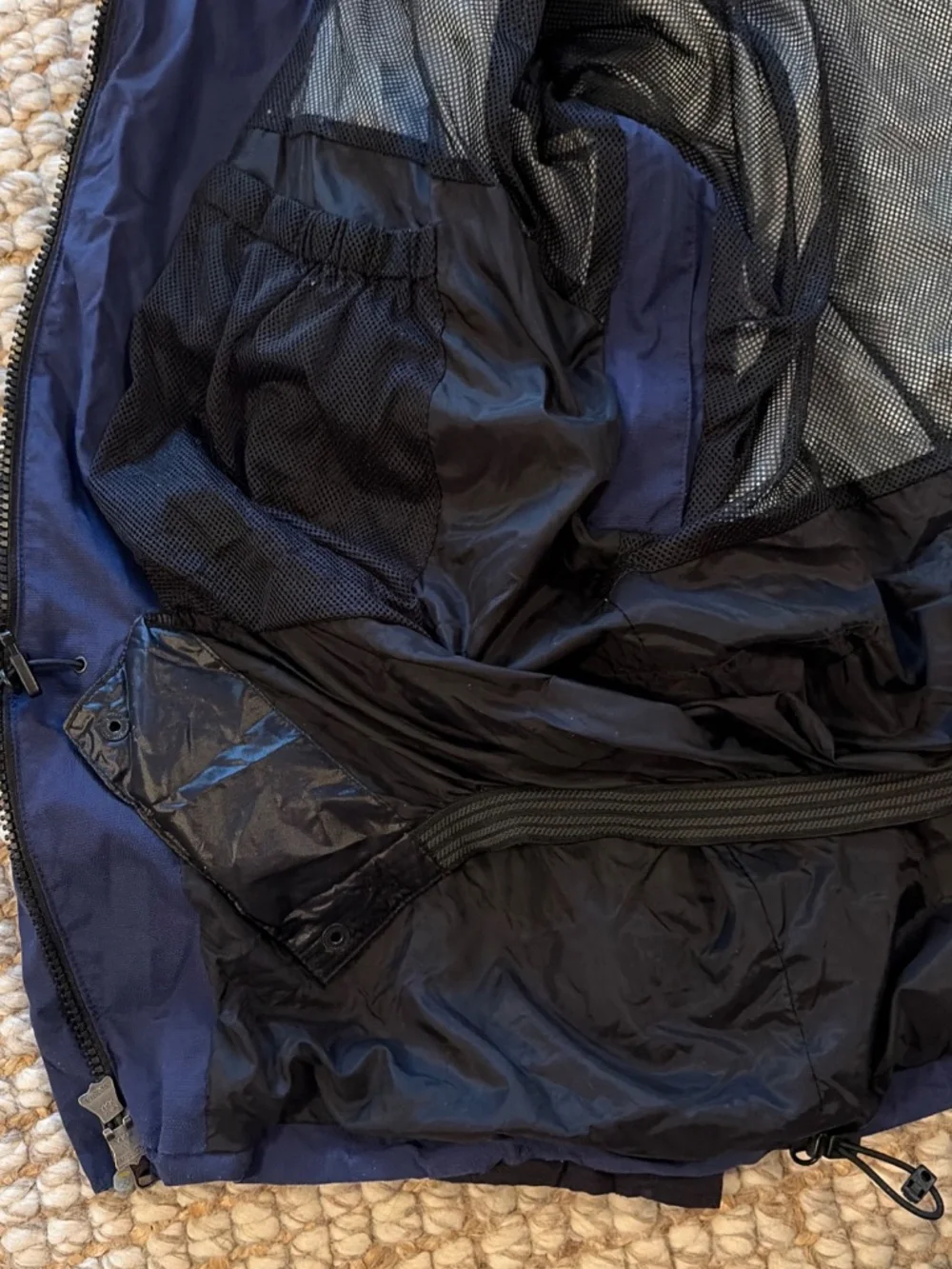 Mountain Hardwear Jacket Mens Large Blue Hooded Insulated Ski Parka Conduit